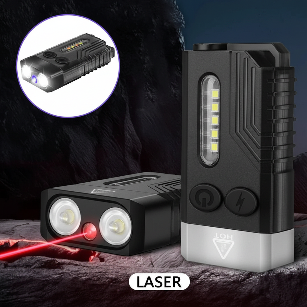 Multimodus LED zaklamp