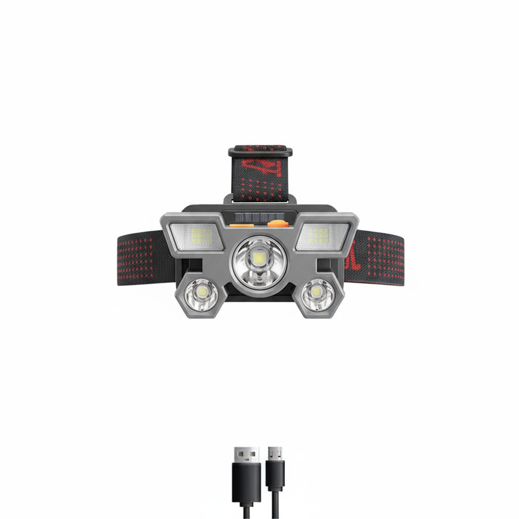Multimodus outdoor veiligheidslamp