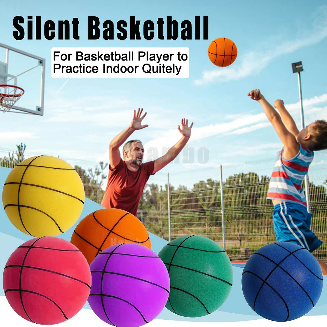 Stille basketbal voor geruisloze training en plezier — afbeelding 3