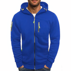 Modieuze hoodie met ritssluiting