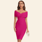 Bandagejurk Celeste met V-hals
