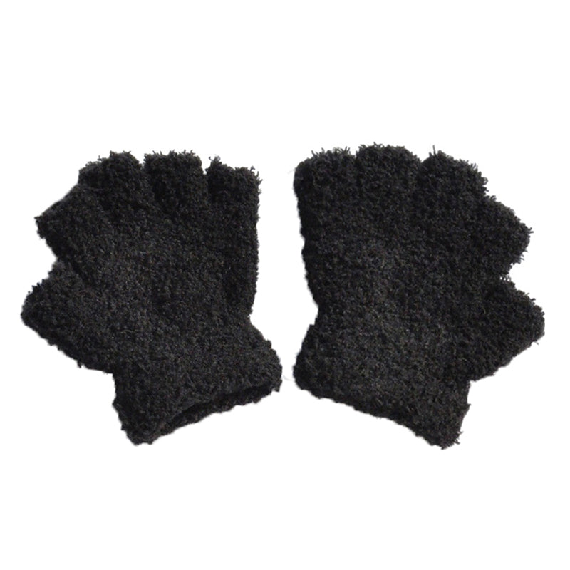 Winter kinderwanten met dikke plush fleece