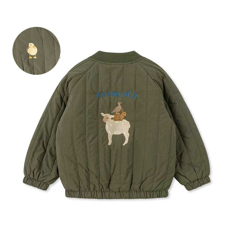 Warme kinderjas winter herfst fleece voor jongens en meisjes