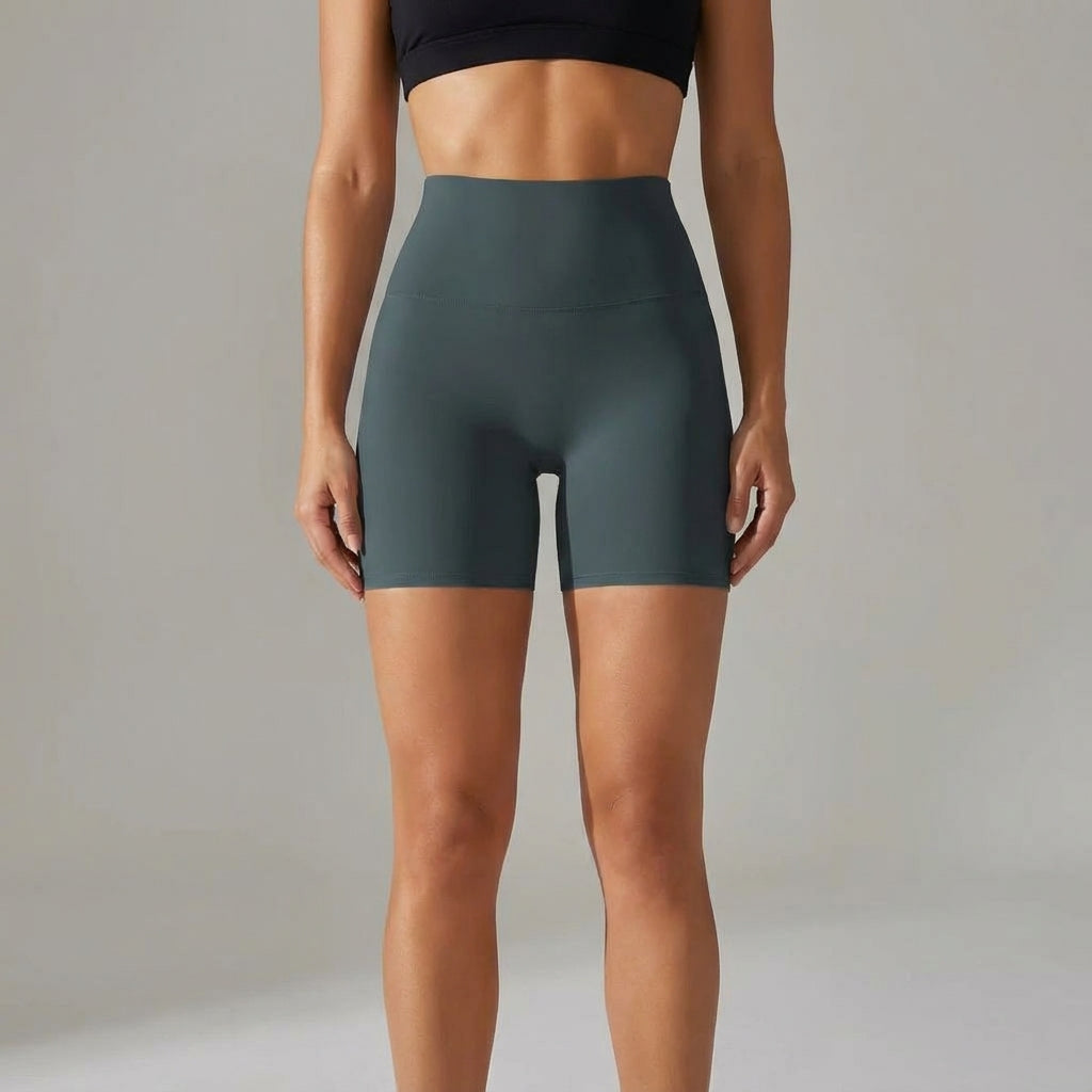 Nahtloze trainingsshorts van stretch