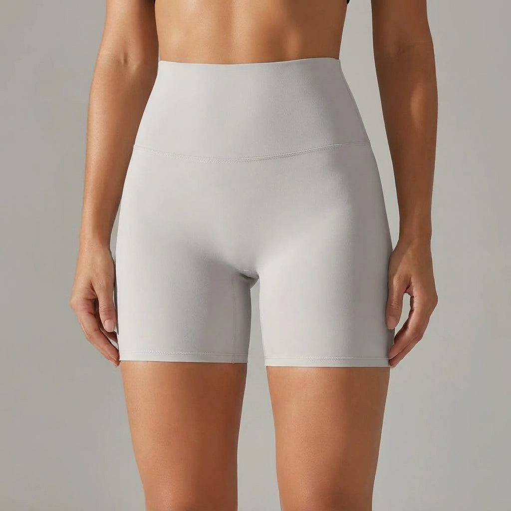 Nahtloze trainingsshorts van stretch