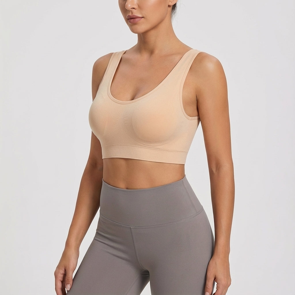 Naadloos sportbustier set