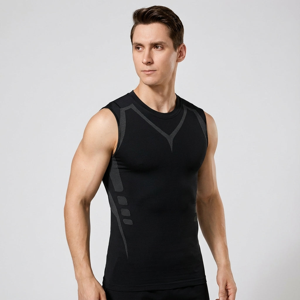 Naadloos compressie shirt
