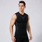Naadloos compressie shirt