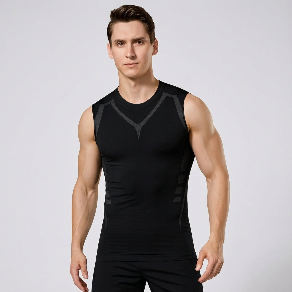 Naadloos compressie shirt