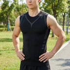 Naadloos compressie shirt