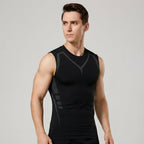 Naadloos compressie shirt