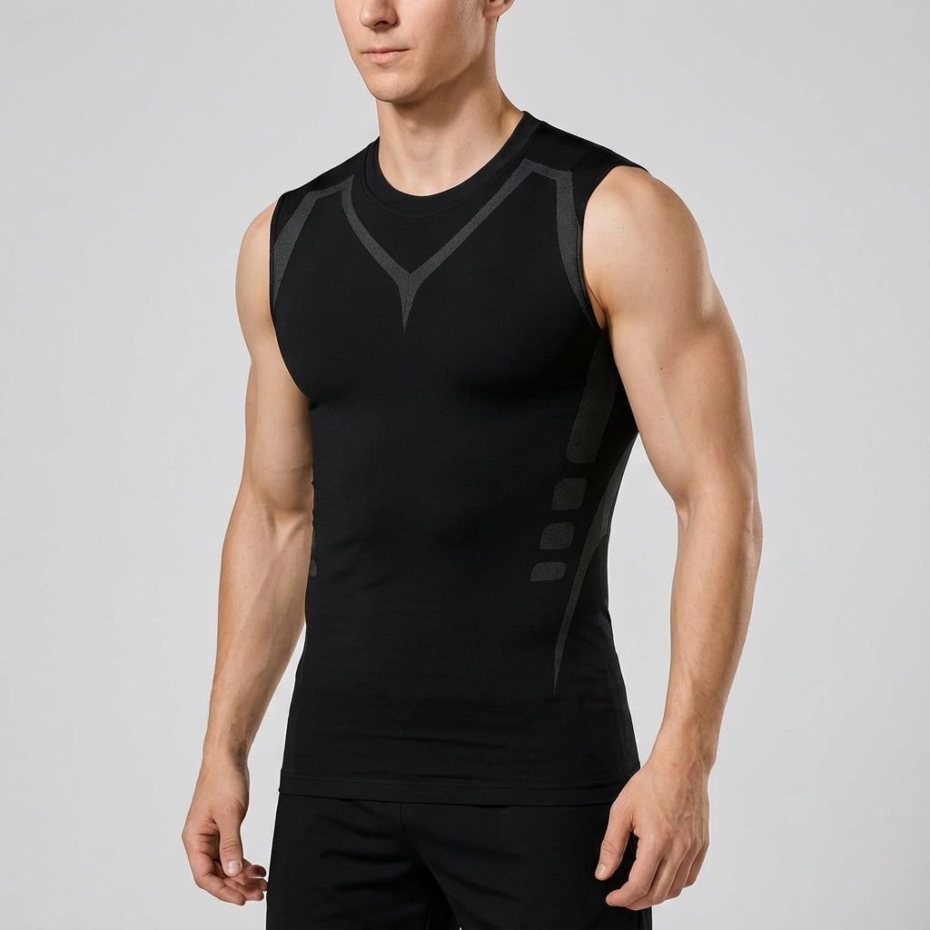 Naadloos compressie shirt