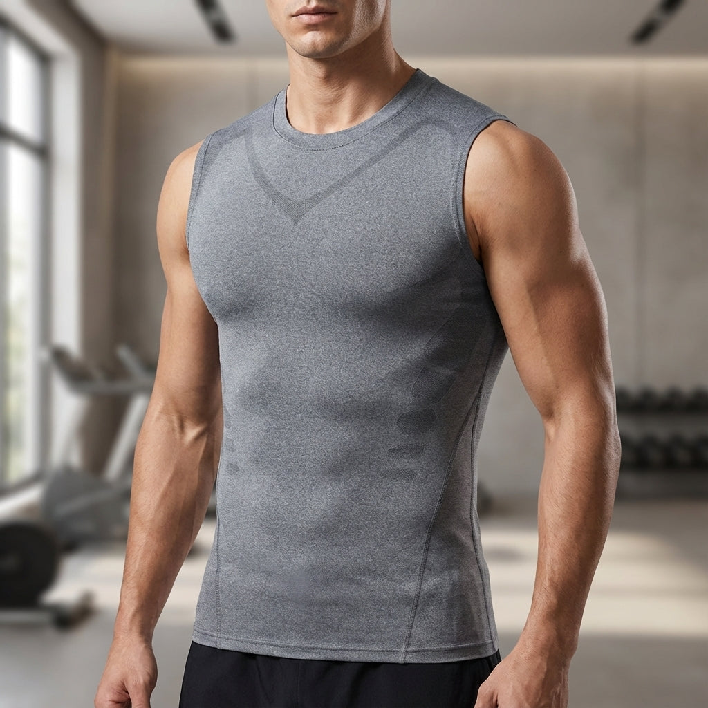 Naadloos slim fit top