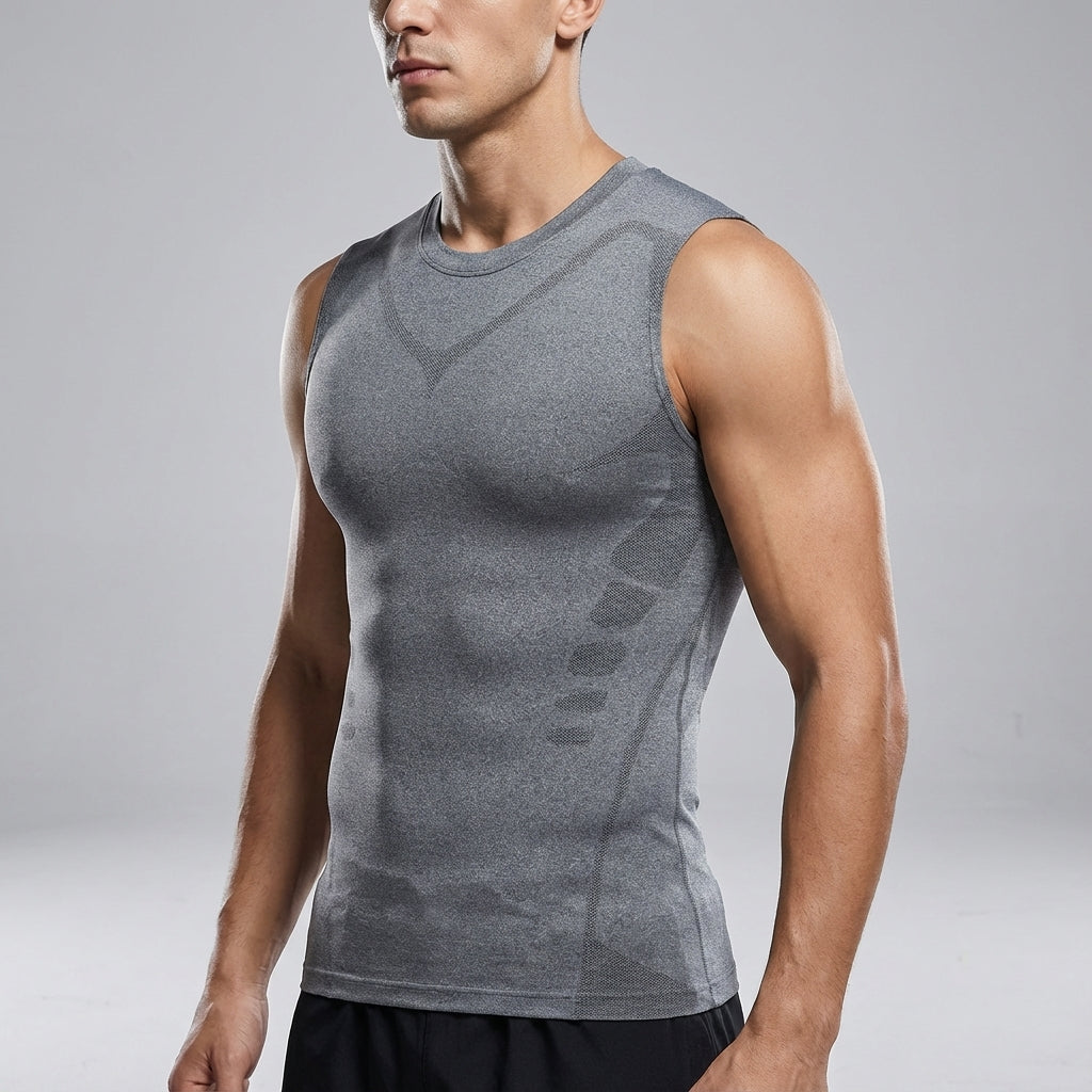 Naadloos slim fit top