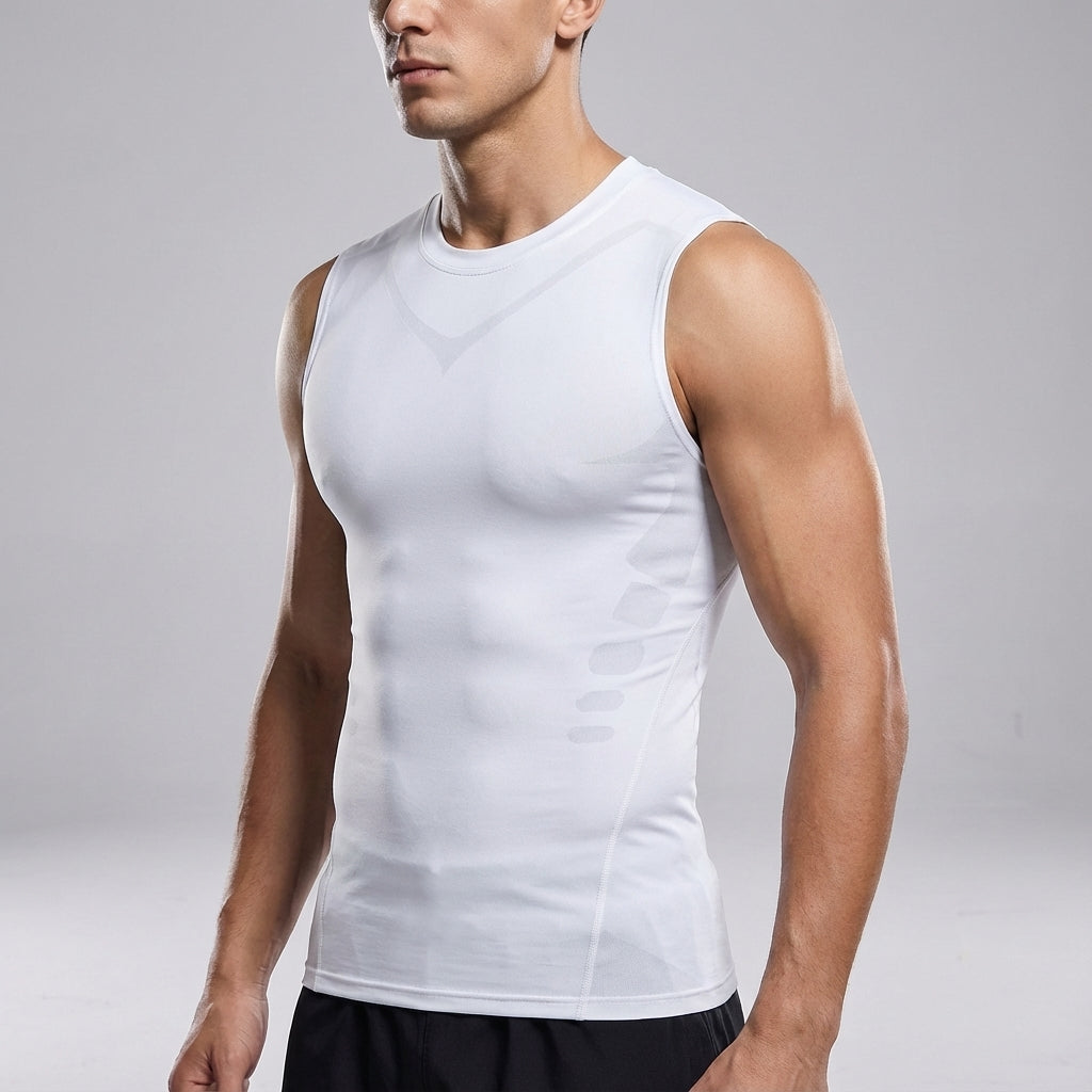 Naadloos slim fit top
