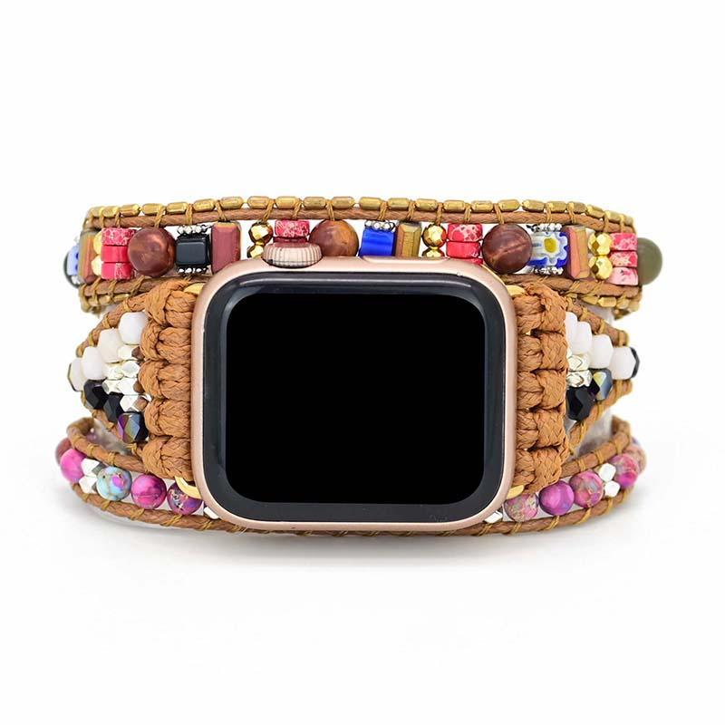 Edelsteen apple watch bandje – Liva