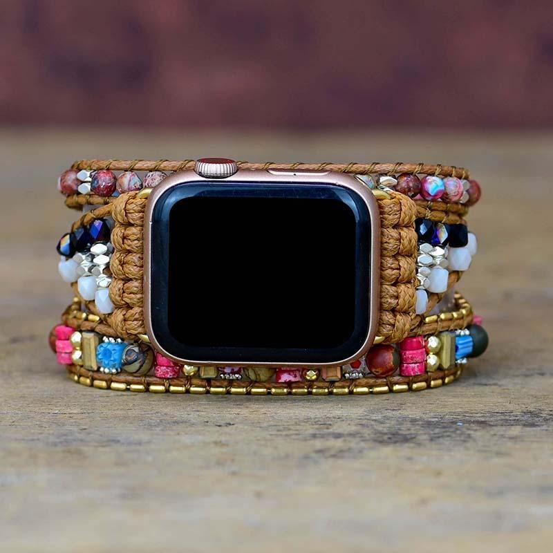 Edelsteen apple watch bandje – Liva