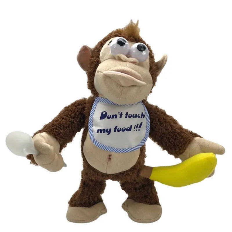 Ondeugend elektronisch knuffel aapje