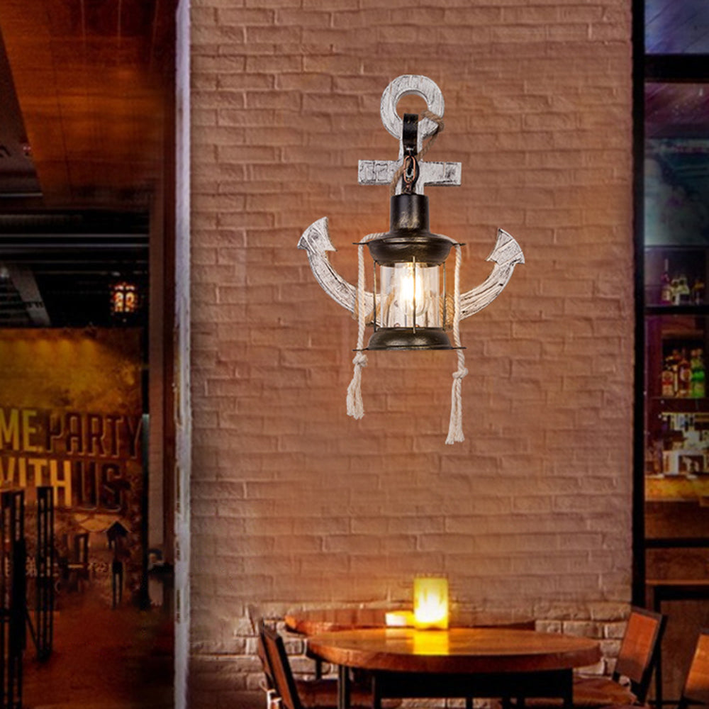 Maritieme anker-wandlamp