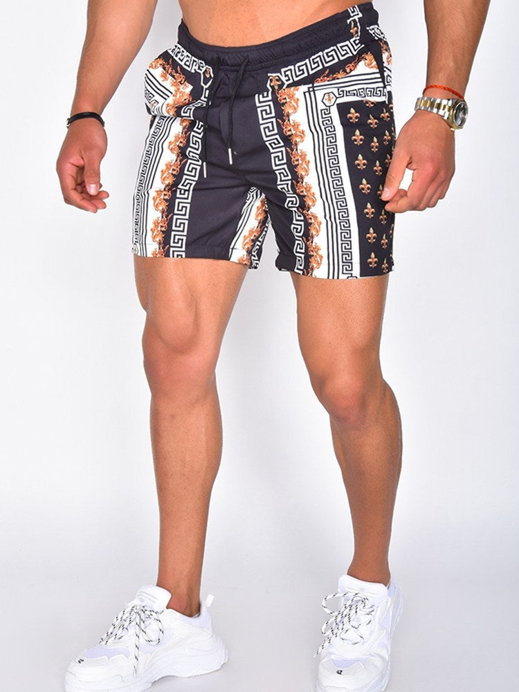 Lance | Herenset met overhemd en short in Hawaïstijl