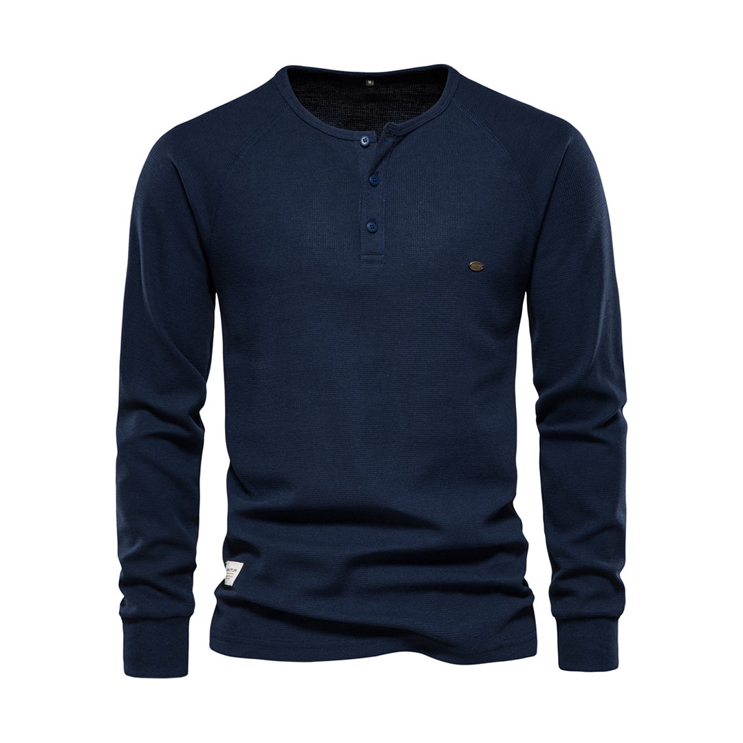 Stijlvol heren shirt met lange mouwen
