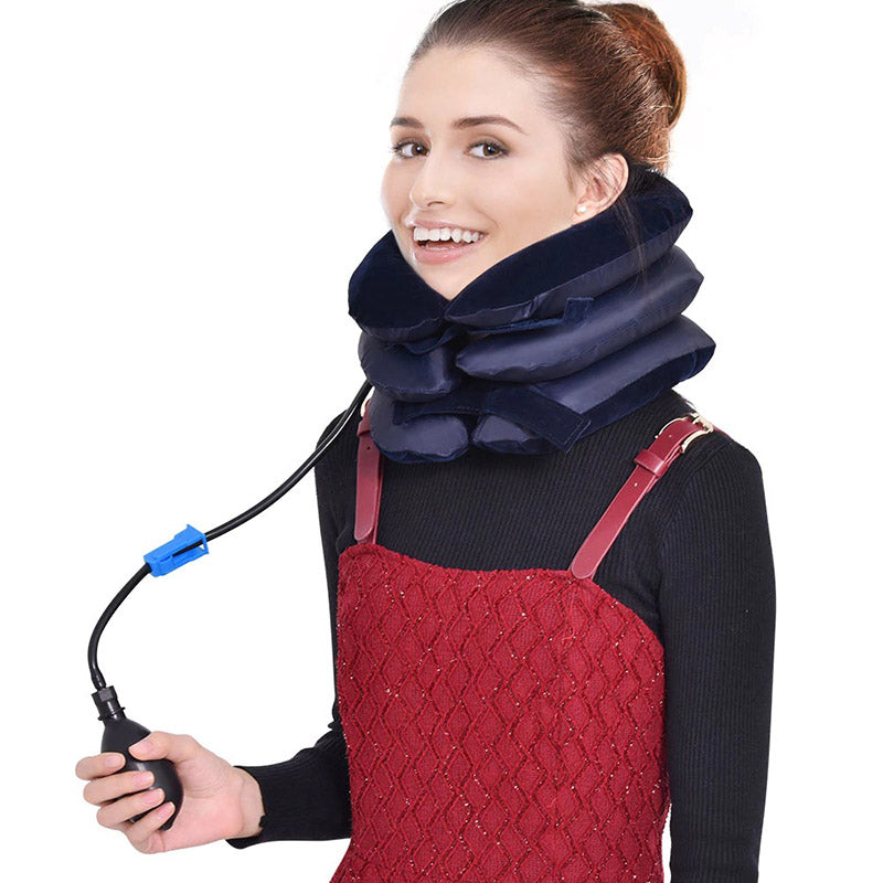 Air inflatable neck support