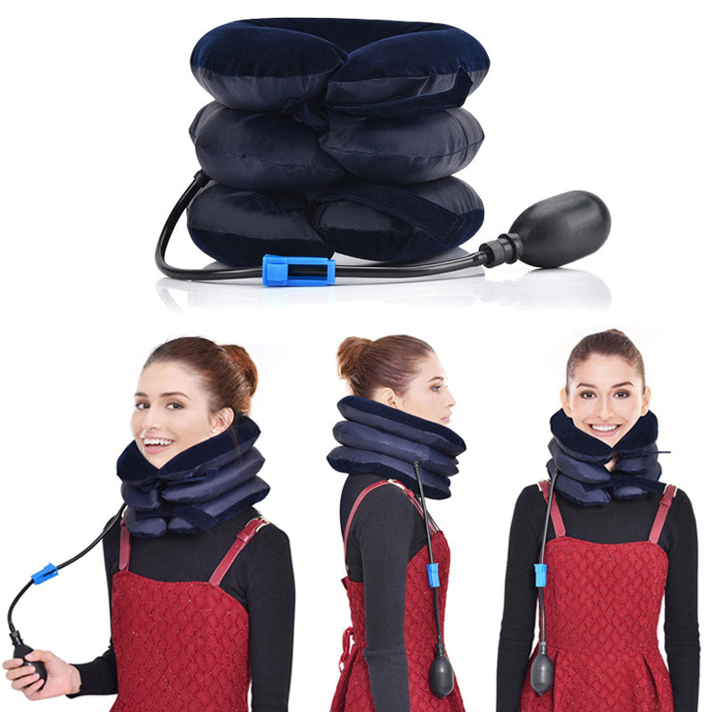 Air inflatable neck support