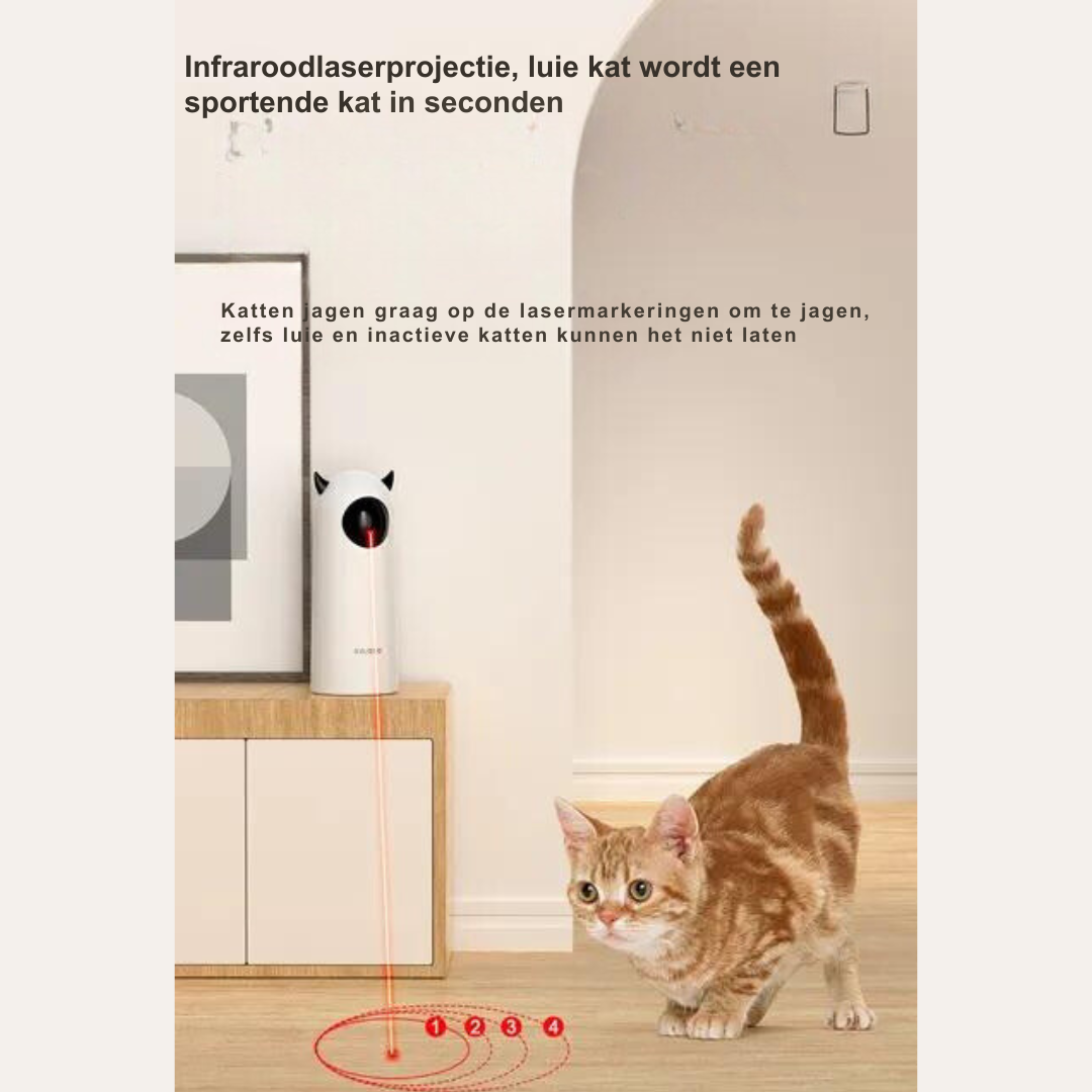 Interactief laser kattenspeelgoed