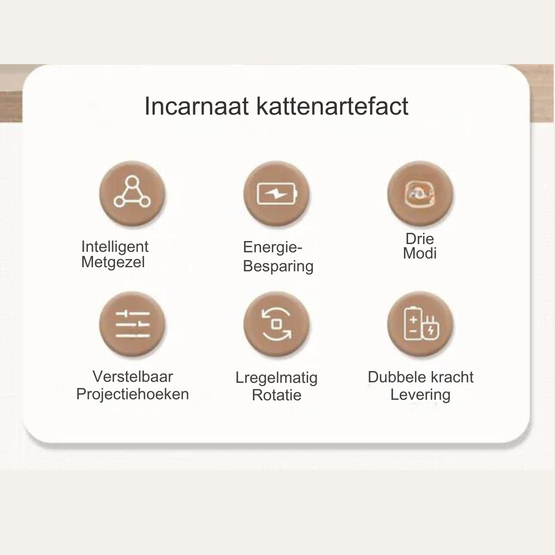 Interactief laser kattenspeelgoed