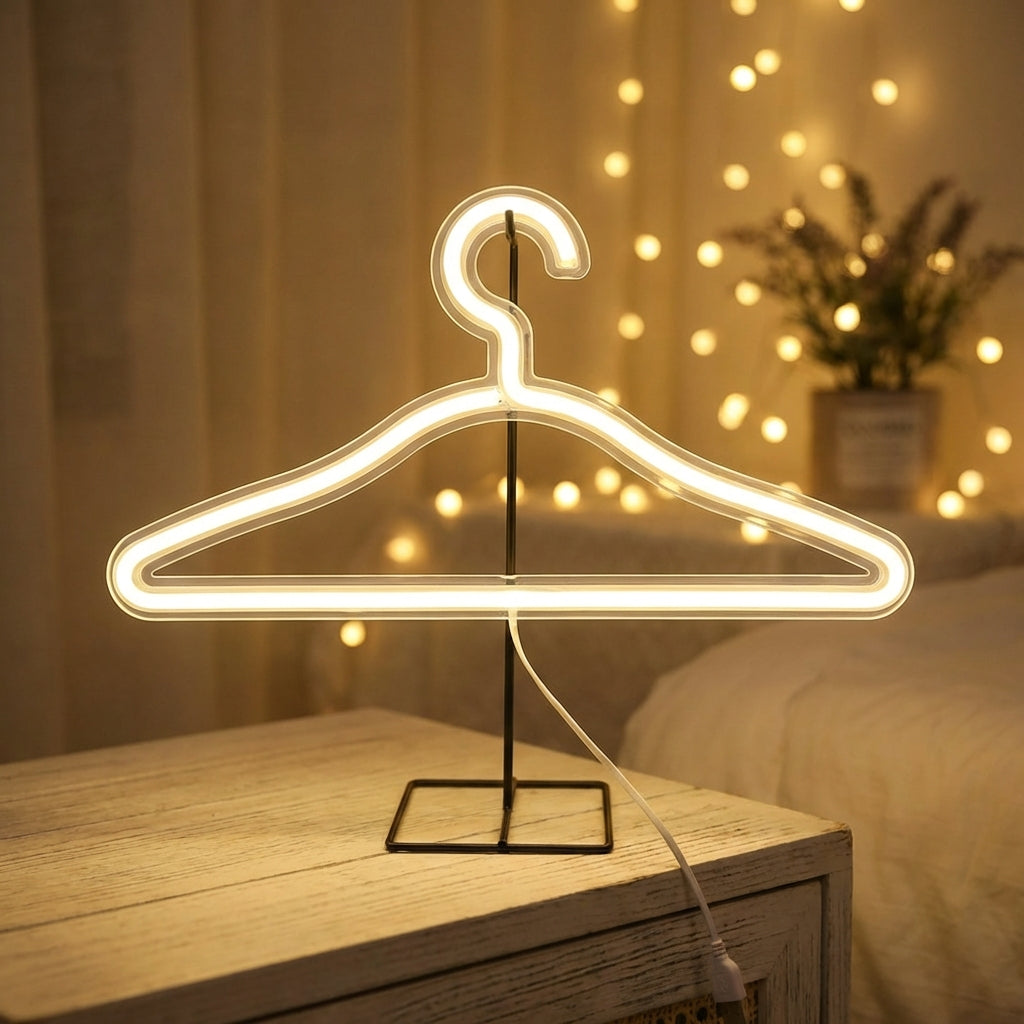 Hanglamp in neonstijl