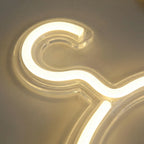 Hanglamp in neonstijl