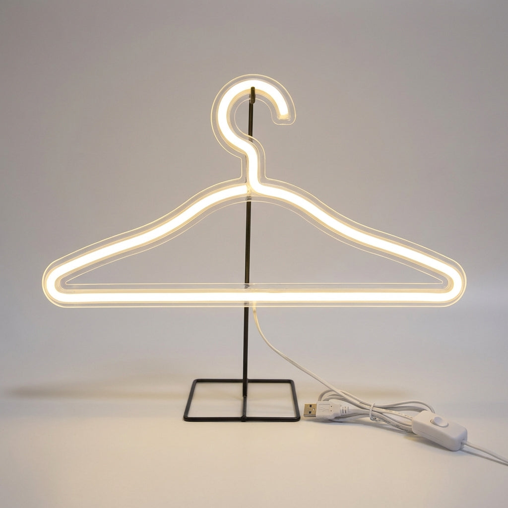 Hanglamp in neonstijl
