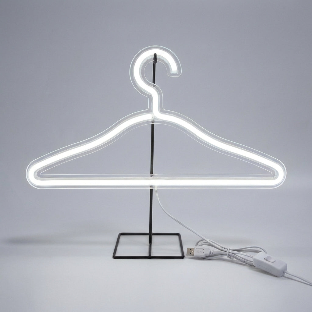 Hanglamp in neonstijl