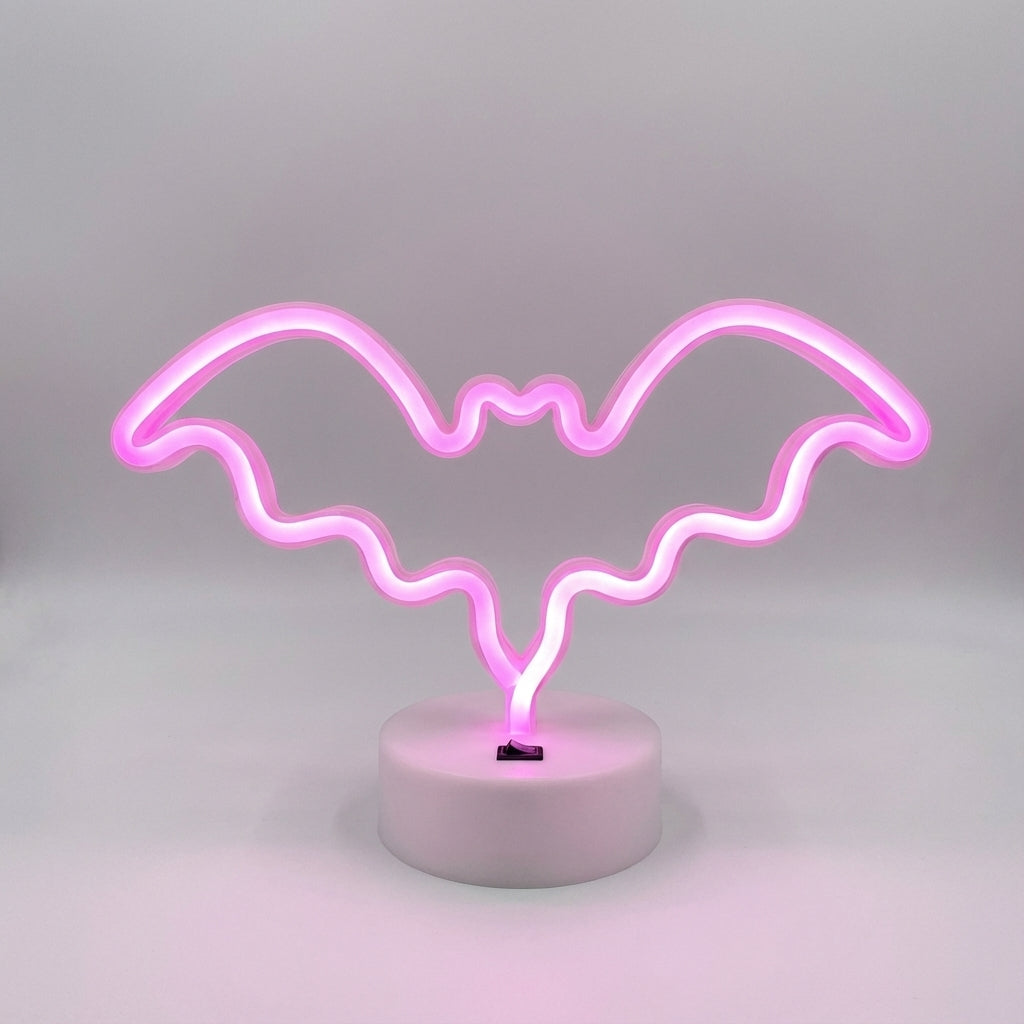 Neon-stijl tafellamp