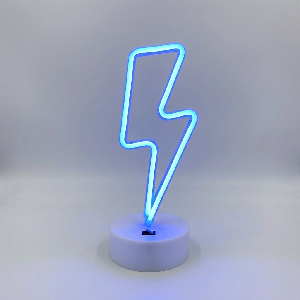 Neon-stijl tafellamp