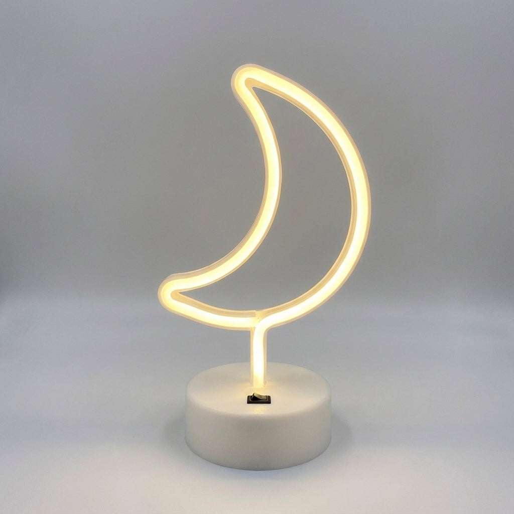 Neon-stijl tafellamp