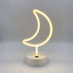 Neon-stijl tafellamp