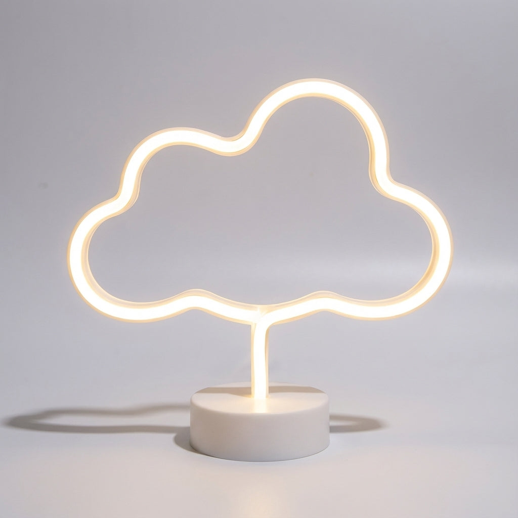 Neon-stijl tafellamp