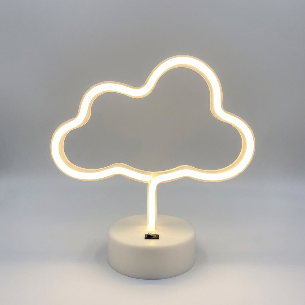 Neon-stijl tafellamp