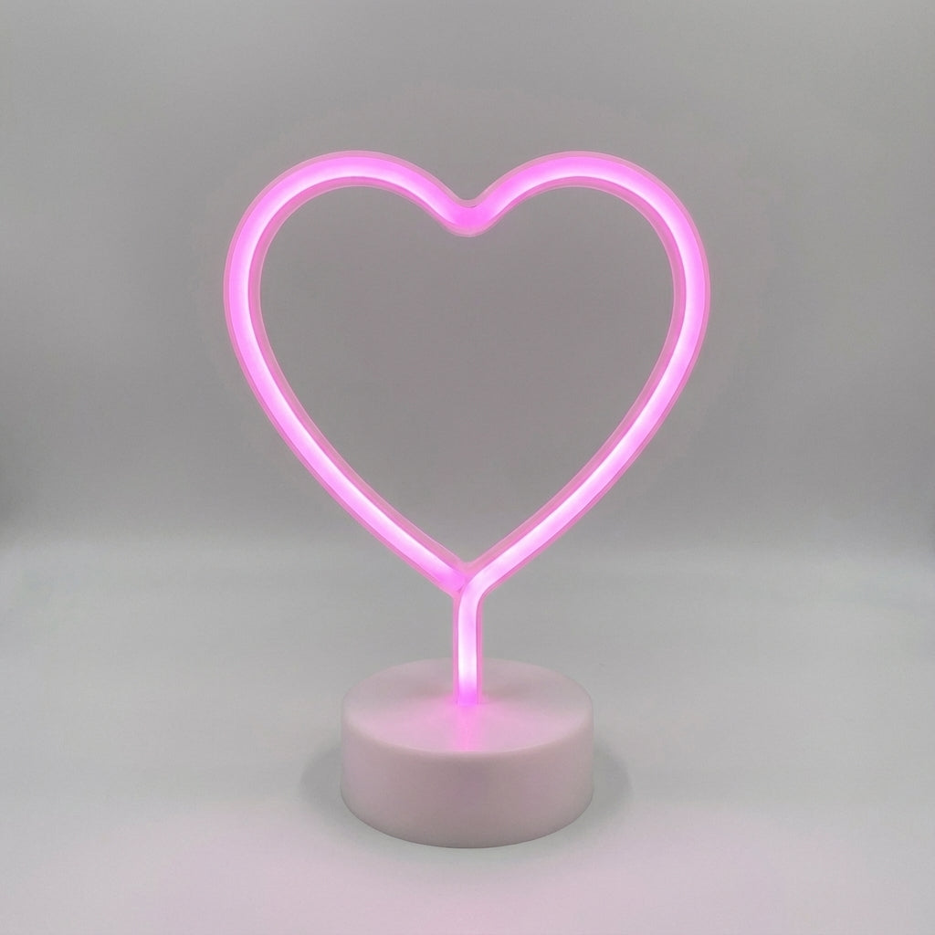 Neon-stijl tafellamp
