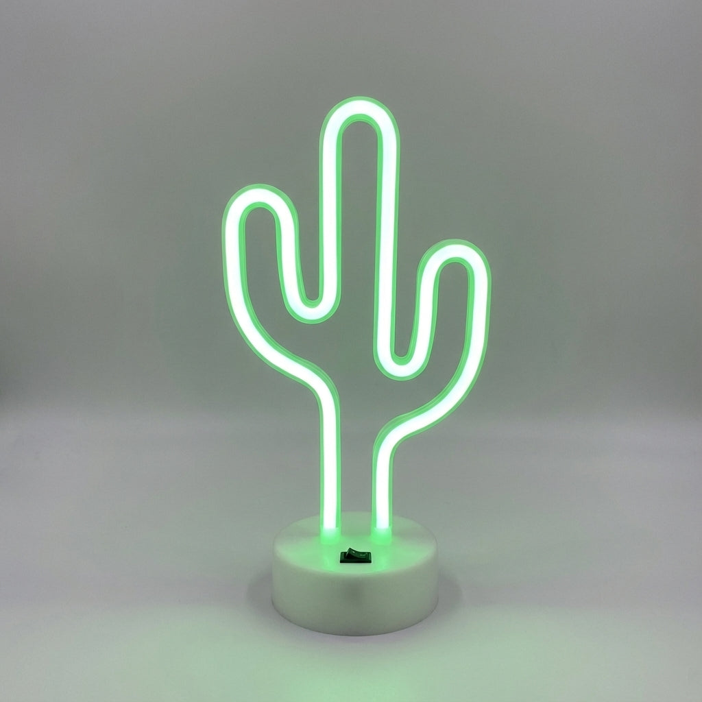Neon-stijl tafellamp