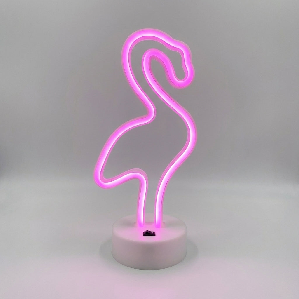 Neon-stijl tafellamp