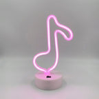 Neon-stijl tafellamp