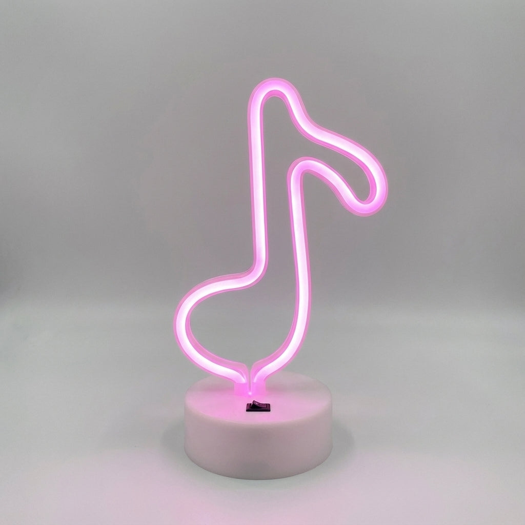 Neon-stijl tafellamp