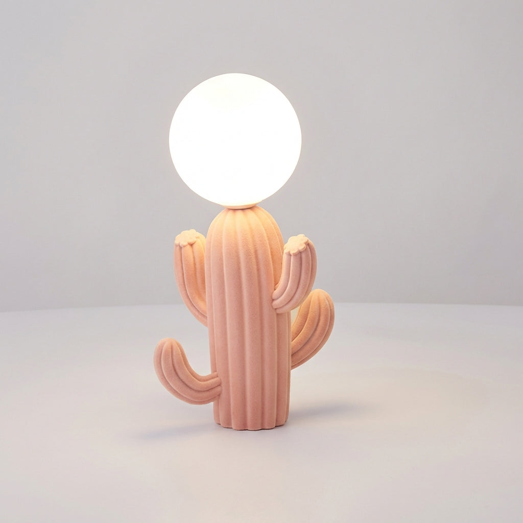 Originele cactus-tafellamp