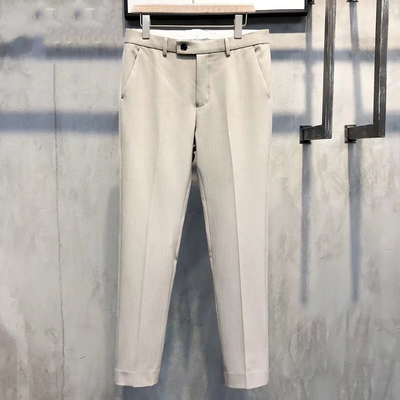 Slim fit formele herenbroek