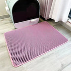 Dubbelgelaagde kattenbakmat