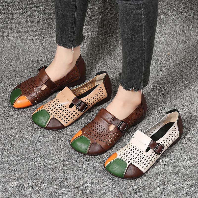 Luchtige dames sandalen met gesp — afbeelding 47