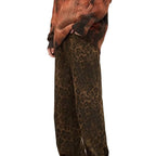 Luipaardprint jeans