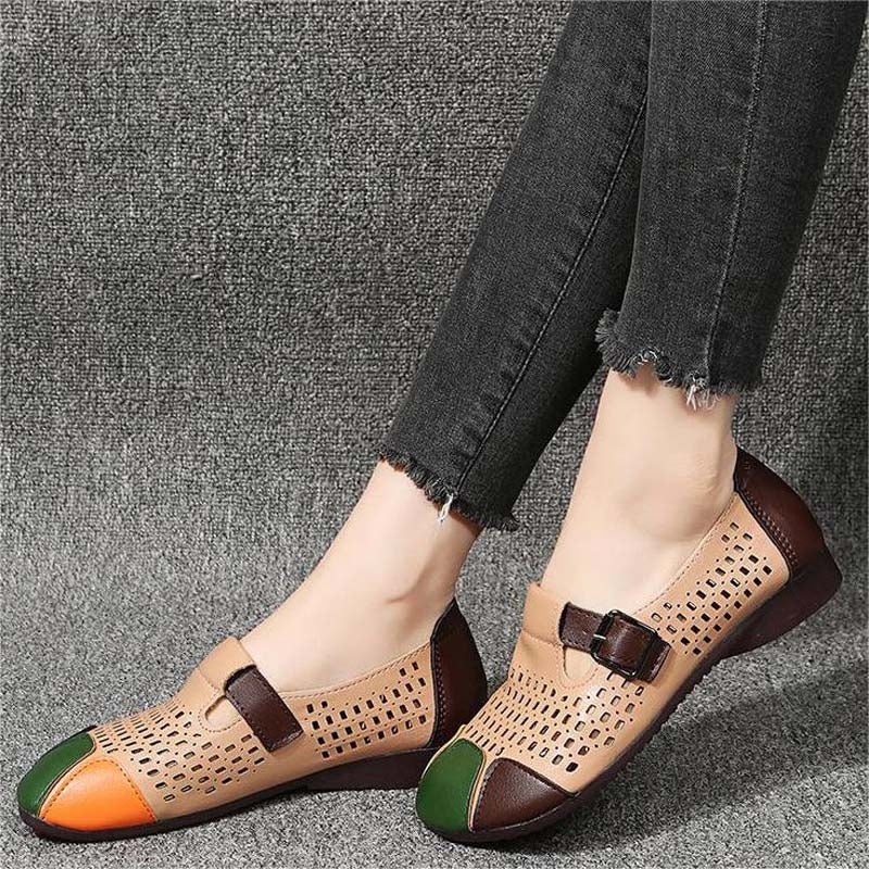 Luchtige dames sandalen met gesp — afbeelding 36